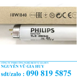 Bóng đèn TL84 cho tủ so màu - TL-D 18W/840 Philips