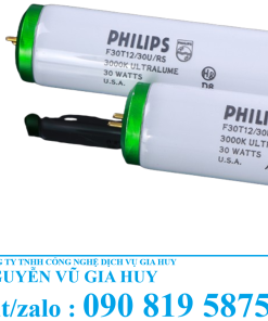 Bóng đèn U30 cho tủ so màu Philips F20T12/30U chuẩn ánh sáng 3000K