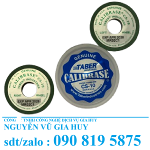 Đá mài Taber CS-10 – Độ bền đo độ mài mòn chính xác