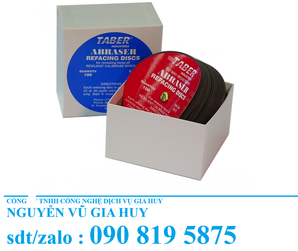 Giấy Nhám Mài Mòn Taber S-11 – Hàng Taber USA
