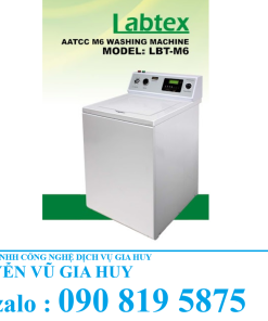 Máy giặt LBT M6 | Đạt chuẩn AATCC TM88B, TM88C, ISO 6330
